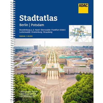 Adac Stadtatlas Berlin/potsdam 1:20.000 Adac Stadtatlas Berlin/potsdam 1:20.000