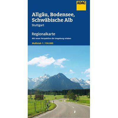 Adac Regionalkarte 15 Allgäu Bodensee Schwäbische Alb 1:150.000 Adac Regionalkarte 15 Allgäu Bodensee Schwäbische Alb 1:150.000