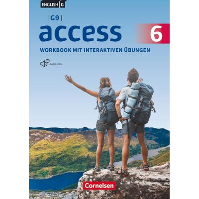Cornelsen Verlag GmbH English G Access G9 Band 6: 10. Schuljahr - Workbook Mit Interaktiven Übungen Online Cornelsen Verlag GmbH English G Access G9 Band 6: 10. Schuljahr - Workbook Mit Interaktiven Übungen Online
