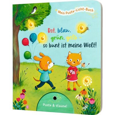 Esslinger Verlag Mein Puste-Licht-Buch: Rot Blau Grün Gelb - So Bunt Ist Meine Welt! Esslinger Verlag Mein Puste-Licht-Buch: Rot Blau Grün Gelb - So Bunt Ist Meine Welt!