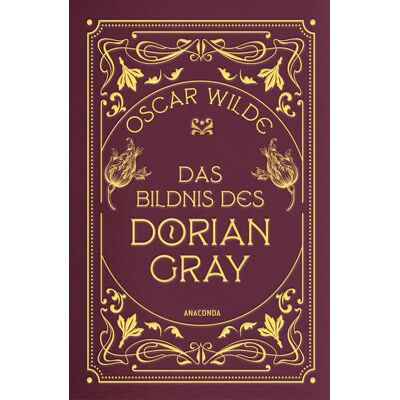 Anaconda Das Bildnis Des Dorian Gray. Gebunden In Cabra-Leder Mit Goldprägung Anaconda Das Bildnis Des Dorian Gray. Gebunden In Cabra-Leder Mit Goldprägung