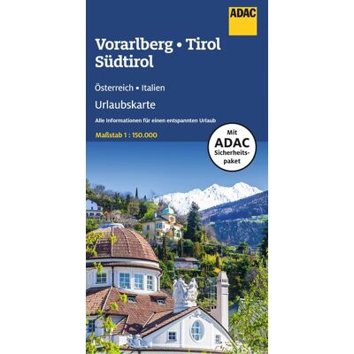 Adac Urlaubskarte Österreich 06 Vorarlberg Tirol Südtirol 1:150.000 Adac Urlaubskarte Österreich 06 Vorarlberg Tirol Südtirol 1:150.000