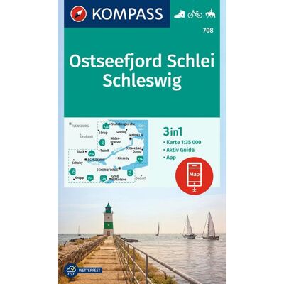 Kompass Karten GmbH Kompass Wanderkarte 708 Ostseefjord Schlei Schleswig 1:35.000 Kompass Karten GmbH Kompass Wanderkarte 708 Ostseefjord Schlei Schleswig 1:35.000