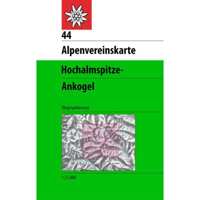 Deutscher Alpenverein Dav Alpenvereinskarte 44 Ankogel - Hochalmspitze 1 : 25 000 Wegmarkierung Deutscher Alpenverein Dav Alpenvereinskarte 44 Ankogel - Hochalmspitze 1 : 25 000 Wegmarkierung