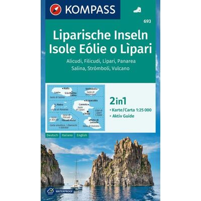 Kompass Karten GmbH Kompass Wanderkarte 693 Liparische Inseln Isole Eólie O Lìpari Alicudi Filicudi Lìpari Panarea Salina Strómboli Vulcano 1:25.000 Kompass Karten GmbH Kompass Wanderkarte 693 Liparische Inseln Isole Eólie O Lìpari Alicudi Filicudi Lìpari Panarea Salina Strómboli Vulcano 1:25.000
