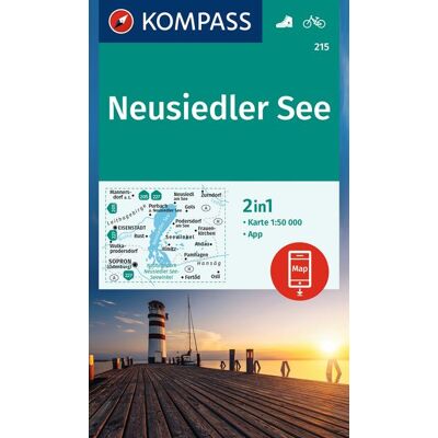 Kompass Karten GmbH Kompass Wanderkarte 215 Neusiedler See 1:50.000 Kompass Karten GmbH Kompass Wanderkarte 215 Neusiedler See 1:50.000