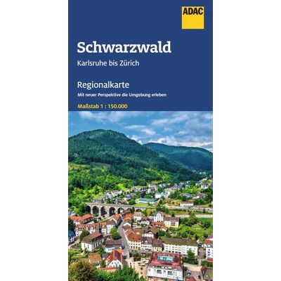 Adac Regionalkarte 14 Schwarzwald 1:150.000 Adac Regionalkarte 14 Schwarzwald 1:150.000
