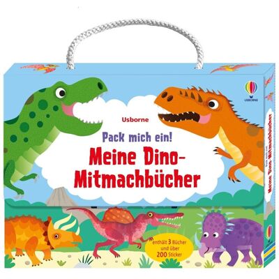 Usborne Verlag Pack Mich Ein! Meine Dino-Mitmachbücher Usborne Verlag Pack Mich Ein! Meine Dino-Mitmachbücher