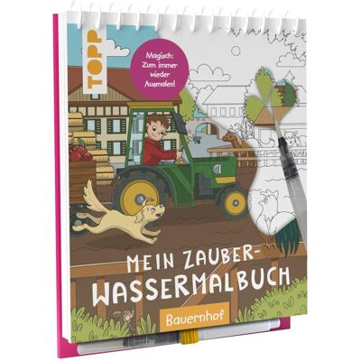 frechverlag GmbH Mein Zauber-Wassermalbuch Bauernhof frechverlag GmbH Mein Zauber-Wassermalbuch Bauernhof