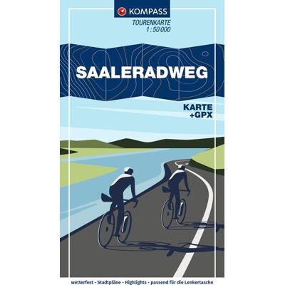 Kompass Karten GmbH Kompass Fahrrad-Tourenkarte Saaleradweg - Von Münchberg Nach Schönebeck (Elbe) 1:50.000 Kompass Karten GmbH Kompass Fahrrad-Tourenkarte Saaleradweg - Von Münchberg Nach Schönebeck (Elbe) 1:50.000