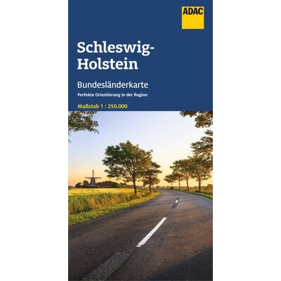 Adac Bundesländerkarte Deutschland 01 Schleswig-Holstein 1:250.000 Adac Bundesländerkarte Deutschland 01 Schleswig-Holstein 1:250.000