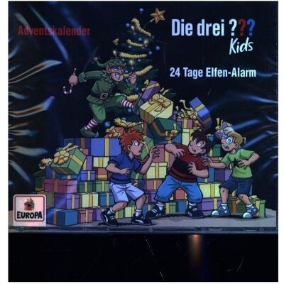 United Die Drei ??? Kids - Adventskalender - 24 Tage Elfen Alarm3 Audio-Cd United Die Drei ??? Kids - Adventskalender - 24 Tage Elfen Alarm3 Audio-Cd