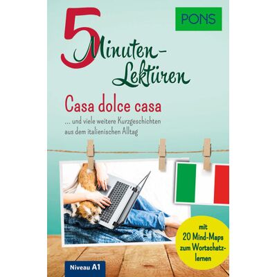 Pons Langenscheidt GmbH Pons 5-Minuten-Lektüren Italienisch A1 - Casa Dolce Casa Pons Langenscheidt GmbH Pons 5-Minuten-Lektüren Italienisch A1 - Casa Dolce Casa