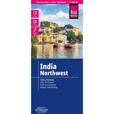 Reise Know-How Rump GmbH Reise Know-How Landkarte Indien Nordwest / India Northwest (1:1.300.000) Reise Know-How Rump GmbH Reise Know-How Landkarte Indien Nordwest / India Northwest (1:1.300.000)