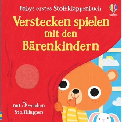 Usborne Verlag Babys Erstes Stoffklappenbuch: Verstecken Spielen Mit Den Bärenkindern Usborne Verlag Babys Erstes Stoffklappenbuch: Verstecken Spielen Mit Den Bärenkindern