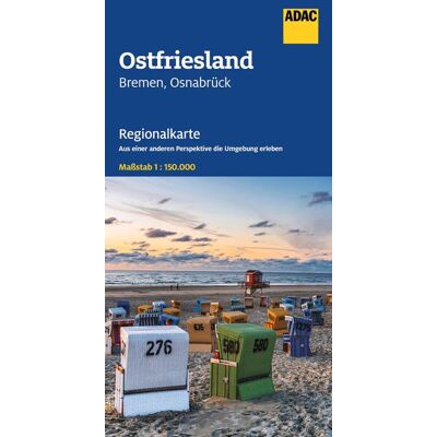 Adac Regionalkarte 04 Ostfriesland 1:150.000 Adac Regionalkarte 04 Ostfriesland 1:150.000