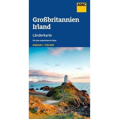 Adac Länderkarte Großbritannien Irland 1:650.000 Adac Länderkarte Großbritannien Irland 1:650.000