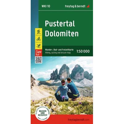 Freytag + Berndt Freytag & Berndt Wanderkarte Wki 10 Pustertal - Dolomiten 1:50.000 Freytag + Berndt Freytag & Berndt Wanderkarte Wki 10 Pustertal - Dolomiten 1:50.000
