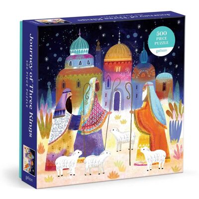 Abrams & Chronicle Books Journey Of Three Kings 500 Piece Puzzle Abrams & Chronicle Books Journey Of Three Kings 500 Piece Puzzle