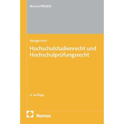 Nomos Verlags GmbH Hochschulstudienrecht Und Hochschulprüfungsrecht Nomos Verlags GmbH Hochschulstudienrecht Und Hochschulprüfungsrecht