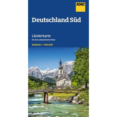 Adac Länderkarte Deutschland Süd 1:500.000 Adac Länderkarte Deutschland Süd 1:500.000