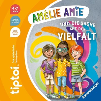 Ravensburger Verlag Tiptoi® Bildergeschichten Über Den Umgang Mit Gefühlen - Amélie Amie Und Die Sache Mit Der Vielfalt Ravensburger Verlag Tiptoi® Bildergeschichten Über Den Umgang Mit Gefühlen - Amélie Amie Und Die Sache Mit Der Vielfalt