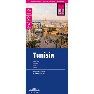 Reise Know-How Rump GmbH Reise Know-How Landkarte Tunesien / Tunisia (1:600.000) Reise Know-How Rump GmbH Reise Know-How Landkarte Tunesien / Tunisia (1:600.000)