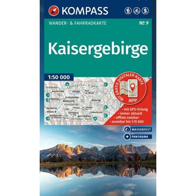Kompass Karten GmbH Kompass Wanderkarte 9 Kaisergebirge 1:50.000 Kompass Karten GmbH Kompass Wanderkarte 9 Kaisergebirge 1:50.000