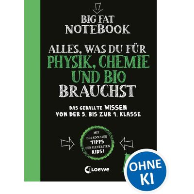 Loewe Big Fat Notebook - Alles Was Du Für Physik Chemie Und Bio Brauchst Loewe Big Fat Notebook - Alles Was Du Für Physik Chemie Und Bio Brauchst
