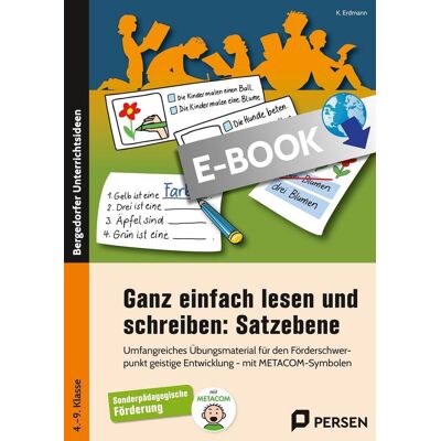 Persen Verlag Ganz Einfach Lesen Und Schreiben: Satzebene Persen Verlag Ganz Einfach Lesen Und Schreiben: Satzebene