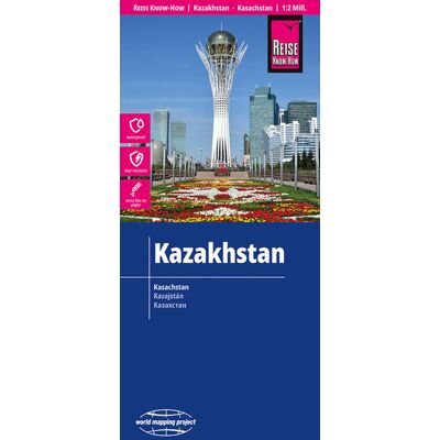 Reise Know-How Rump GmbH Reise Know-How Landkarte Kasachstan / Kazakhstan (1:2.000.000) Reise Know-How Rump GmbH Reise Know-How Landkarte Kasachstan / Kazakhstan (1:2.000.000)