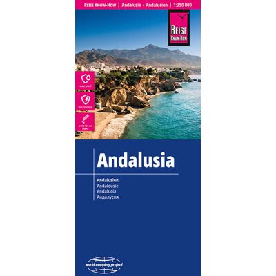 Reise Know-How Rump GmbH Reise Know-How Landkarte Andalusien / Andalusia (1:350.000) Reise Know-How Rump GmbH Reise Know-How Landkarte Andalusien / Andalusia (1:350.000)