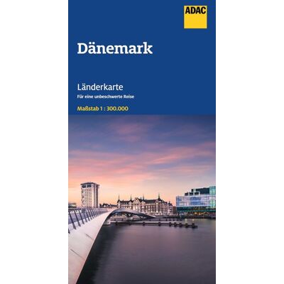 Adac Länderkarte Dänemark 1:300.000 Adac Länderkarte Dänemark 1:300.000