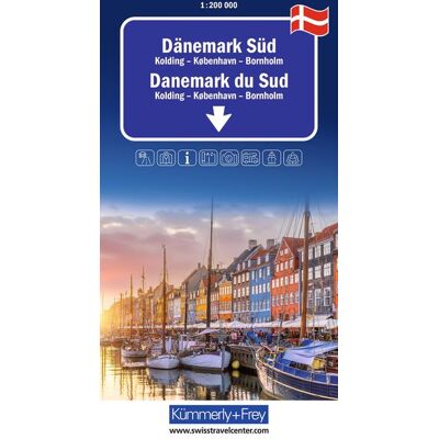 Kümmerly und Frey Kümmerly+frey Regional-Strassenkarte Dänemark Süd 1:200.000 Kümmerly und Frey Kümmerly+frey Regional-Strassenkarte Dänemark Süd 1:200.000
