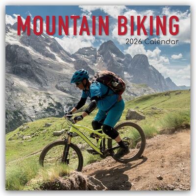 BrownTrout Mountain Biking - Mountainbiken 2026 - 16-Monatskalender BrownTrout Mountain Biking - Mountainbiken 2026 - 16-Monatskalender