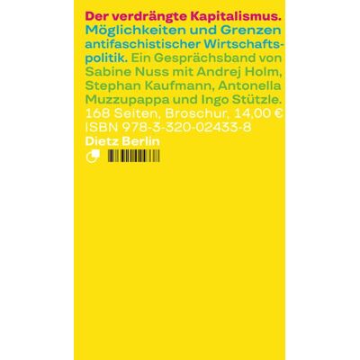 Dietz Der Verdrängte Kapitalismus Dietz Der Verdrängte Kapitalismus