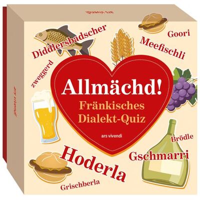 Vivendi Allmächd - Fränkisches Dialekt-Quiz (Neuauflage) Vivendi Allmächd - Fränkisches Dialekt-Quiz (Neuauflage)