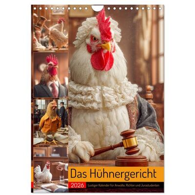 Das Hühnergericht - Lustiger Kalender Für Anwälte Richter Und Jurastudenten (Wandkalender 2026 Din A4 Hoch) Calvendo Monatskalender Das Hühnergericht - Lustiger Kalender Für Anwälte Richter Und Jurastudenten (Wandkalender 2026 Din A4 Hoch) Calvendo Monatskalender