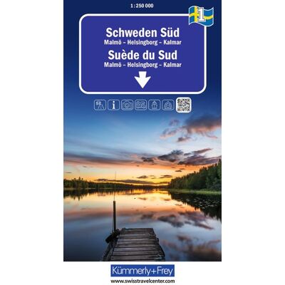 Kümmerly und Frey Kümmerly+frey Regional-Strassenkarte 1 Schweden Süd 1:250.000 Kümmerly und Frey Kümmerly+frey Regional-Strassenkarte 1 Schweden Süd 1:250.000