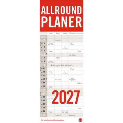 Heye Allround-Familienplaner Vertical Kalender 2027 Heye Allround-Familienplaner Vertical Kalender 2027