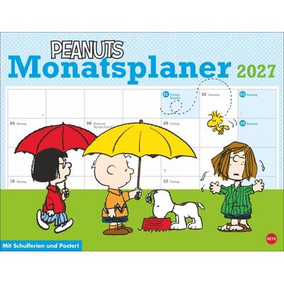 Heye Peanuts Monatsplaner 2027 Heye Peanuts Monatsplaner 2027