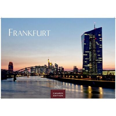 ART Frankfurt Kalender 2027 - Wandkalender Fotokalender Deutschland 50x35cm - Faszinierende Stadtansichten Der Mainmetropole Mit 12 Großformatigen Bildern ART Frankfurt Kalender 2027 - Wandkalender Fotokalender Deutschland 50x35cm - Faszinierende Stadtansichten Der Mainmetropole Mit 12 Großformatigen Bildern