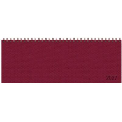 Korsch Verlag GmbH Tischkalender Quer Professional Premium 2027 Rot Korsch Verlag GmbH Tischkalender Quer Professional Premium 2027 Rot