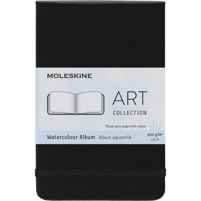 Moleskine Germany GmbH Moleskine Aquarellalbum P/a6 200g-Aquarellpapier Hard Cover Schwarz Moleskine Germany GmbH Moleskine Aquarellalbum P/a6 200g-Aquarellpapier Hard Cover Schwarz