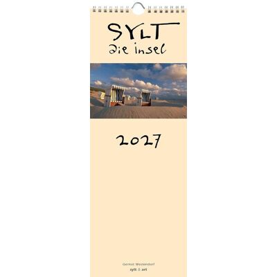 ART Sylt-Die Insel 2027 Streifenkalender ART Sylt-Die Insel 2027 Streifenkalender