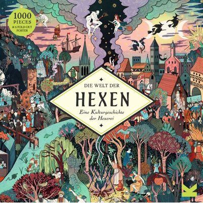 Laurence King Verlag GmbH Die Welt Der Hexen - Puzzle 1000 Teile Laurence King Verlag GmbH Die Welt Der Hexen - Puzzle 1000 Teile