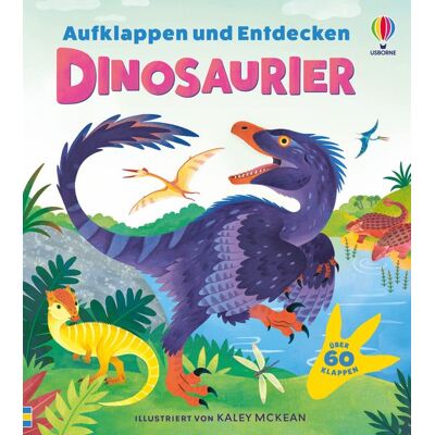 Usborne Verlag Aufklappen Und Entdecken: Dinosaurier Usborne Verlag Aufklappen Und Entdecken: Dinosaurier