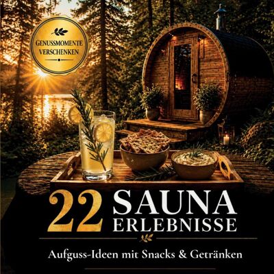 Freimoment Verlag 22 Sauna Erlebnisse: Aufguss-Ideen Mit Passenden Snacks & Getränke-Rezepten Für Echte Wellnessmomente Freimoment Verlag 22 Sauna Erlebnisse: Aufguss-Ideen Mit Passenden Snacks & Getränke-Rezepten Für Echte Wellnessmomente