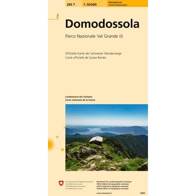 Bundesamt für Landestopografie Schweiz 285t Domodossola Wanderkarte Bundesamt für Landestopografie Schweiz 285t Domodossola Wanderkarte