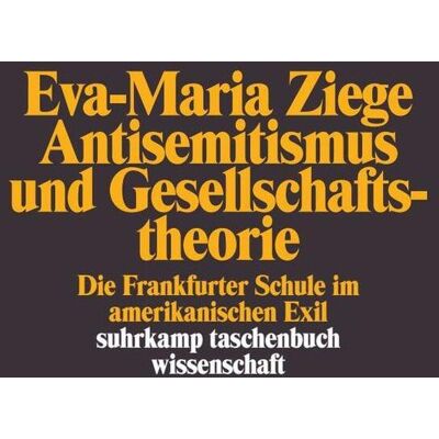 Suhrkamp Antisemitismus Und Gesellschaftstheorie Suhrkamp Antisemitismus Und Gesellschaftstheorie